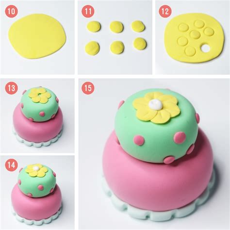 用超轻黏土制作简单的蛋糕的教程用粘土制作蛋糕最简单的方法