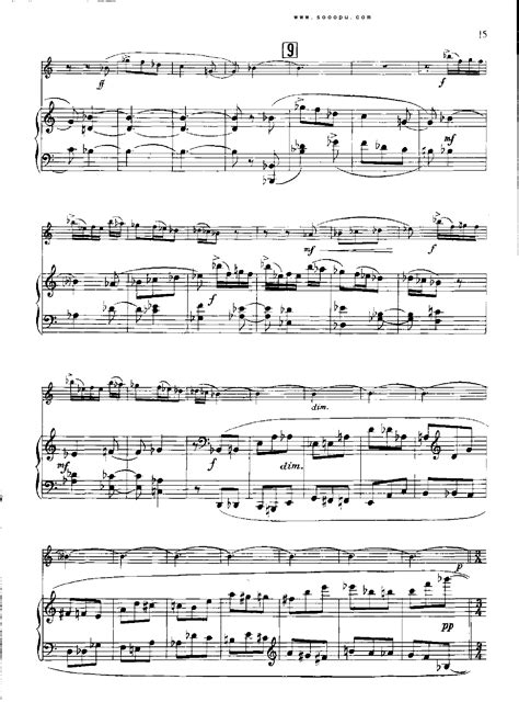 莫扎特 C大调双簧管协奏曲K314双簧管钢琴伴奏谱 - 雅筑清新个人博客 雅筑清新乐谱