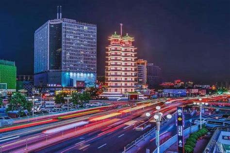 郑州东城市夜景高清图片下载-正版图片501624836-摄图网