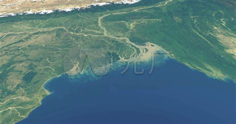 恒河地图图片
