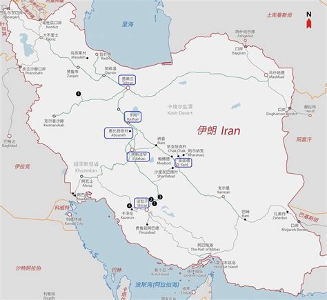 手绘伊朗地图上的首都德黑兰EPS素材免费下载_红动中国