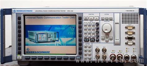 罗德与施瓦茨 R&S CMW500无线通信生产测试仪-上海信尔立测试设备有限公司