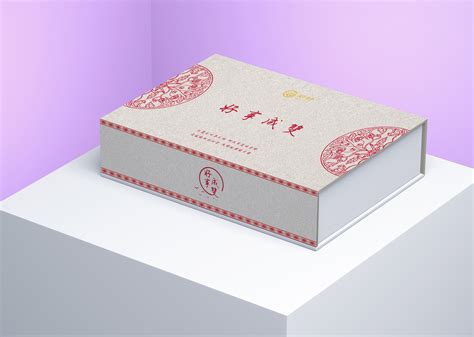 典藏普洱茶包装设计展开图图片下载_红动中国