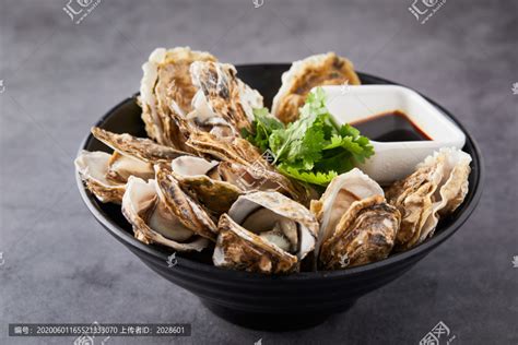 蒸生蚝,中国菜系,食品餐饮,摄影素材,汇图网www.huitu.com