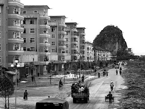 老照片：原生态的城市生活，桂林市区1983年-搜狐大视野-搜狐新闻