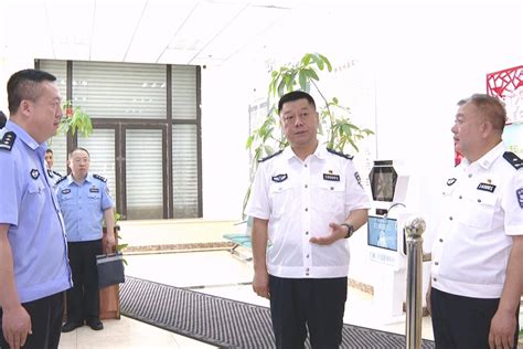 长春市副市长、市公安局长林海峰来农安县调研指导“警地融合”工作