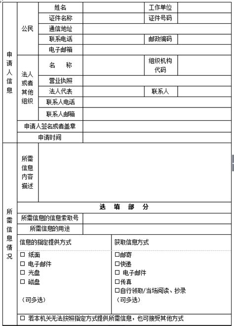 政府信息公开申请书（八篇） - 范文118