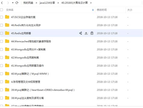2018北大青鸟云计算视频 教程下载-Java1234下载