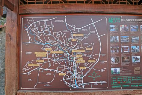 丽江景点分布图图片