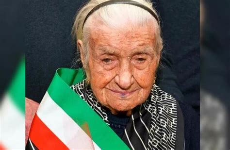 世界第二长寿老人朱塞皮亚·罗布琪（Giuseppina Robucci）去世