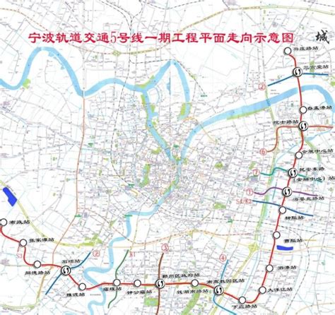 宁波地铁规划图，2024宁波地铁规划，最新宁波地铁规划线路图-宁波本地宝