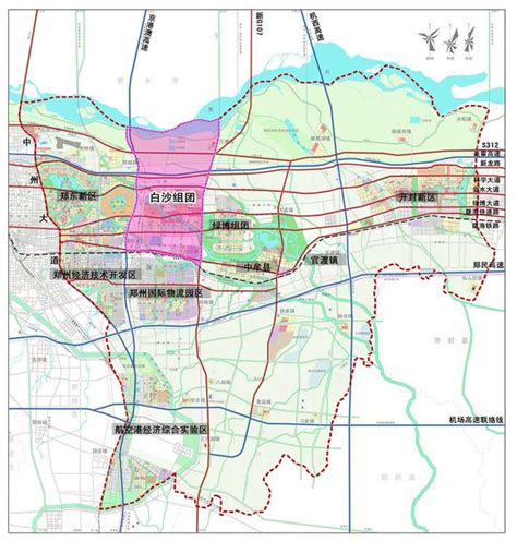 郑东新区白沙镇规划图,州白沙2025规划图,商都路高架白沙段规划(第3页)_大山谷图库