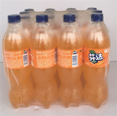 日本进口FAMTA芬达汽水葡萄橙子味碳酸饮料休闲夏日饮品500ml铝罐-阿里巴巴