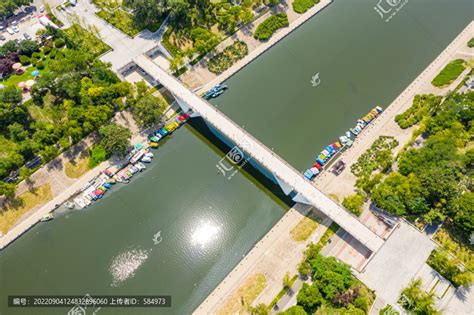 航拍平顶山市湛河乌江河口公园,溪流河流,自然风景,摄影,汇图网www.huitu.com