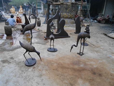 「图」玻璃钢雕塑，动物鹤雕塑，树脂雕塑，铜雕，石雕。图片-马可波罗网
