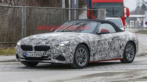 车饰堂--[谍照] 2019 BMW Z4测试车再次曝光 这次伪装遮盖渐少测试工程即将进入尾声