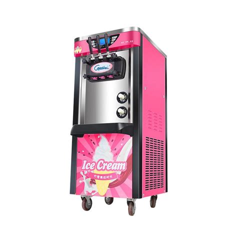厂家批发旭众立式全自动冰淇淋机甜筒冰激淋机商用三色软冰激凌机-阿里巴巴