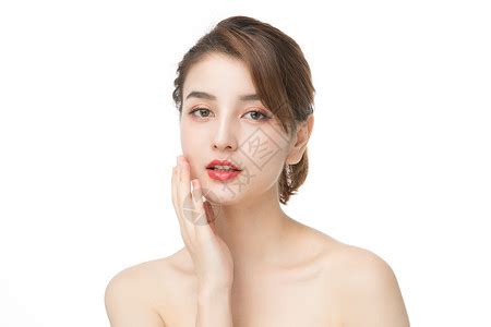 黄色美女照片图片