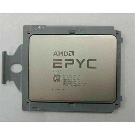 AMD EPYC 7513 CPU Processor 32 cores 64 threads 2.6GHz up to 3.65GHZ ...