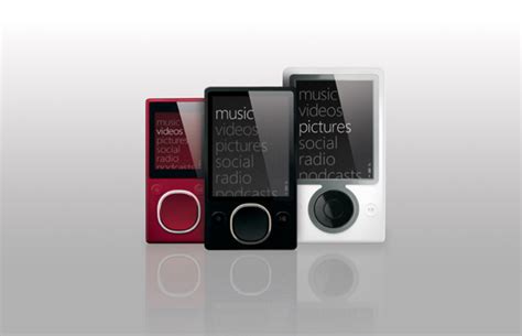 Microsoft try again, Zune 2 launches in the USA - Audio Visual - News ...