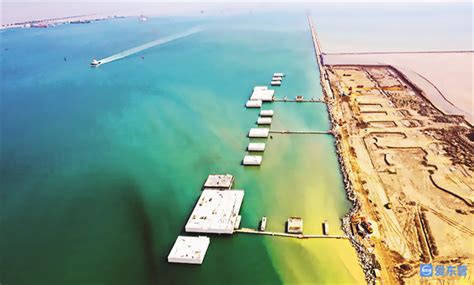 东营港经济开发区东营港4×10万吨级油品化工泊位项目正在施工|化工|施工|东营市_新浪新闻