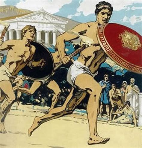 第一届古代奥林匹克运动会_360百科