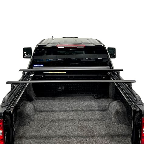 119855 - Putco T Slot Black Locker Side Bed Rails Fits Chevy Silverado ...