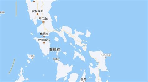 菲律宾地图高清版大图下载-菲律宾地图中文版高清版 - 极光下载站