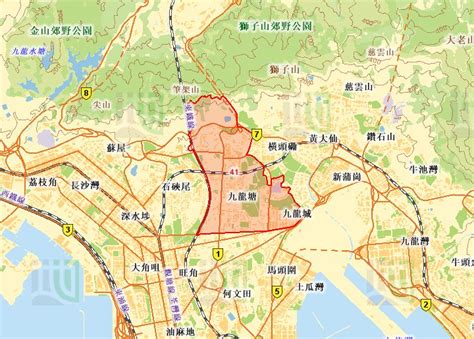 九龙城区地图 - 九龙城区卫星地图 - 九龙城区高清航拍地图