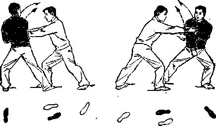 第一节甲左推按 _太极拳双人对练演示图解|武术世家