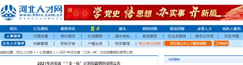 2013年河北邯郸市招募三支一扶志愿者通知