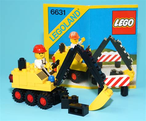 LEGO 6631 LEGOLAND CLASSIC TOWN STEAM SHOVEL 100 % COMPLETE 1984 LEGO ...