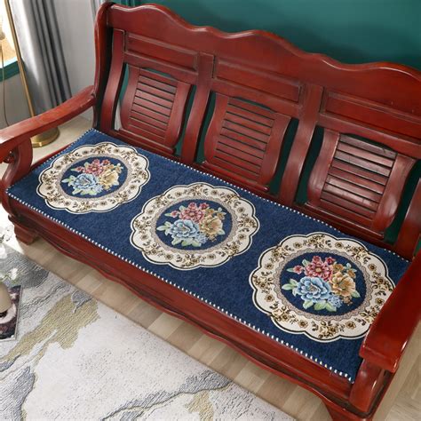 四季通用红实木沙发垫子高档防滑中式单双人沙发坐垫老式木头椅垫-淘宝网
