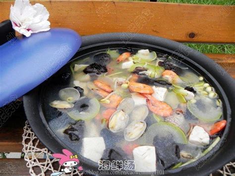 【海鲜汤的做法步骤图，海鲜汤怎么做好吃】阳阳灿烂_下厨房