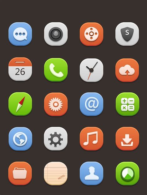 小米手机系统icon|UI|图标|KBX_binggo - 原创作品 - 站酷 (ZCOOL)