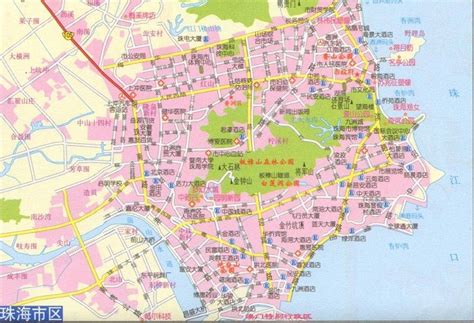 珠海市区地图全图高清版下载-珠海市区地图全图大图免费版 - 极光下载站