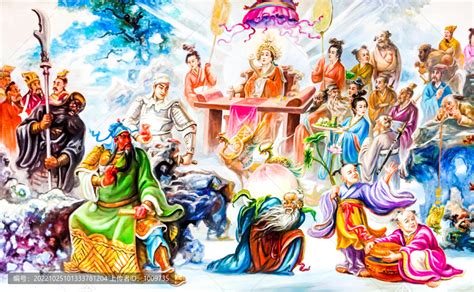 群仙祝寿图图片