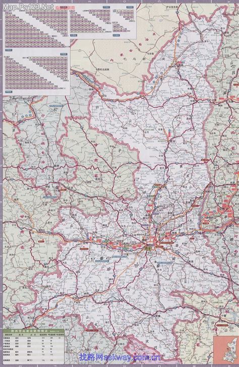 陕西高速公路地图全图 - 中国地图全图 - 地理教师网