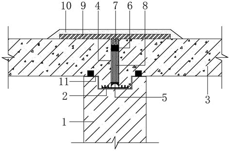 一种墙体与楼面板交接处设有变形缝的节点结构的制作方法