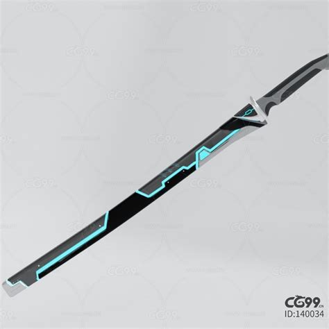 科幻巨刀-cg模型免费下载-CG99