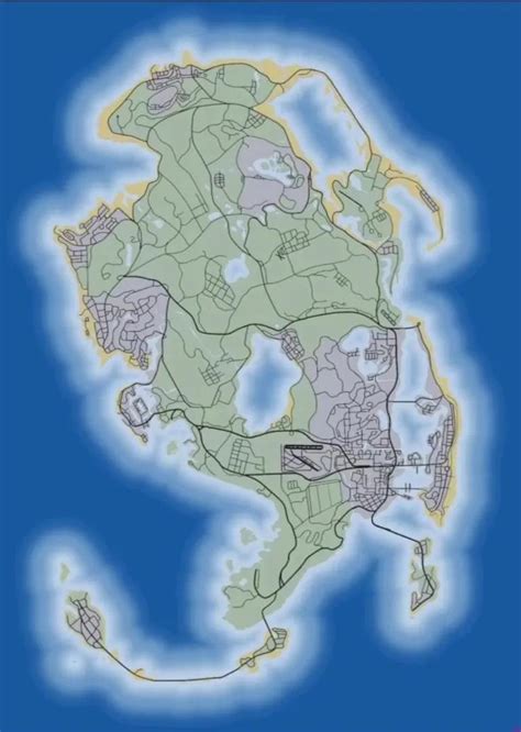 GTA6地图是哪个城市 GTA6地图一览_18183侠盗猎车手6专区