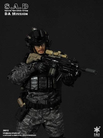 S.A.D. Special Operations Group - Easy and Simple 1/6 Scale Figure