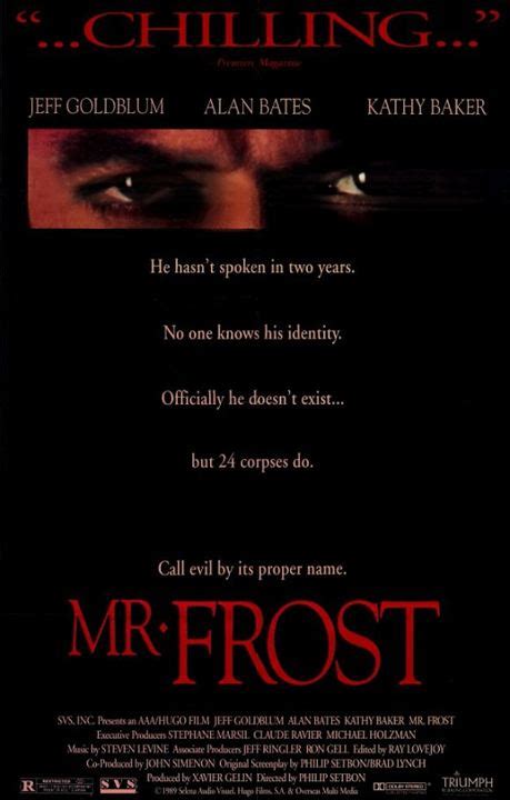 Cartel de la película Mister Frost - Foto 2 por un total de 3 ...