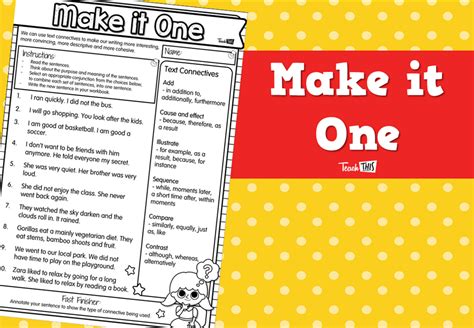 Make it One :: Teacher Resources and Classroom Games :: Teach This
