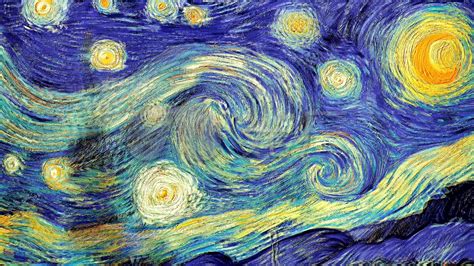 梵高星月夜原图图片