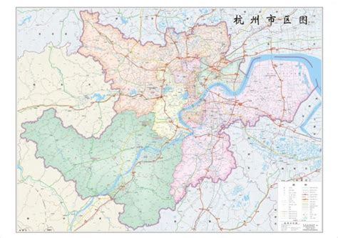 求杭州市区地图-谁知道杭州市区详细地图?