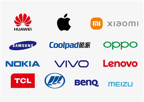 手机品牌logo合集-快图网-免费PNG图片免抠PNG高清背景素材库kuaipng.com