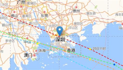 深圳台风网台风路径实时发布 9号台风会在深圳登陆吗 - 天气网