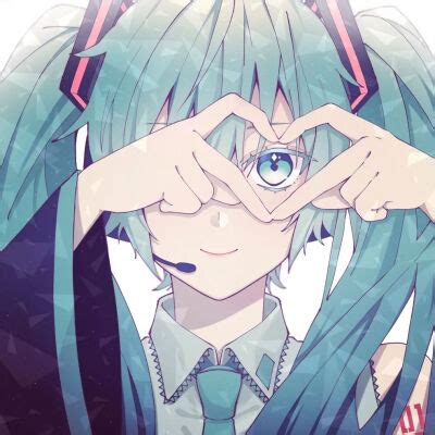 初音非主流头像男生