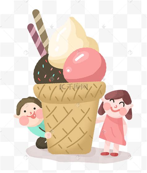 爱吃冰淇淋图片-爱吃冰淇淋图片素材免费下载-千库网